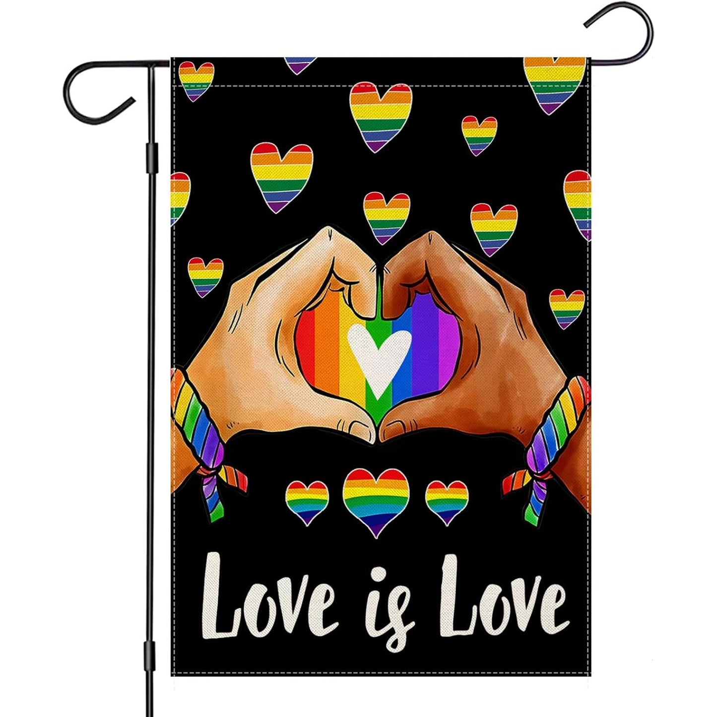 Inspirational Garden Flag With Meaningful Design