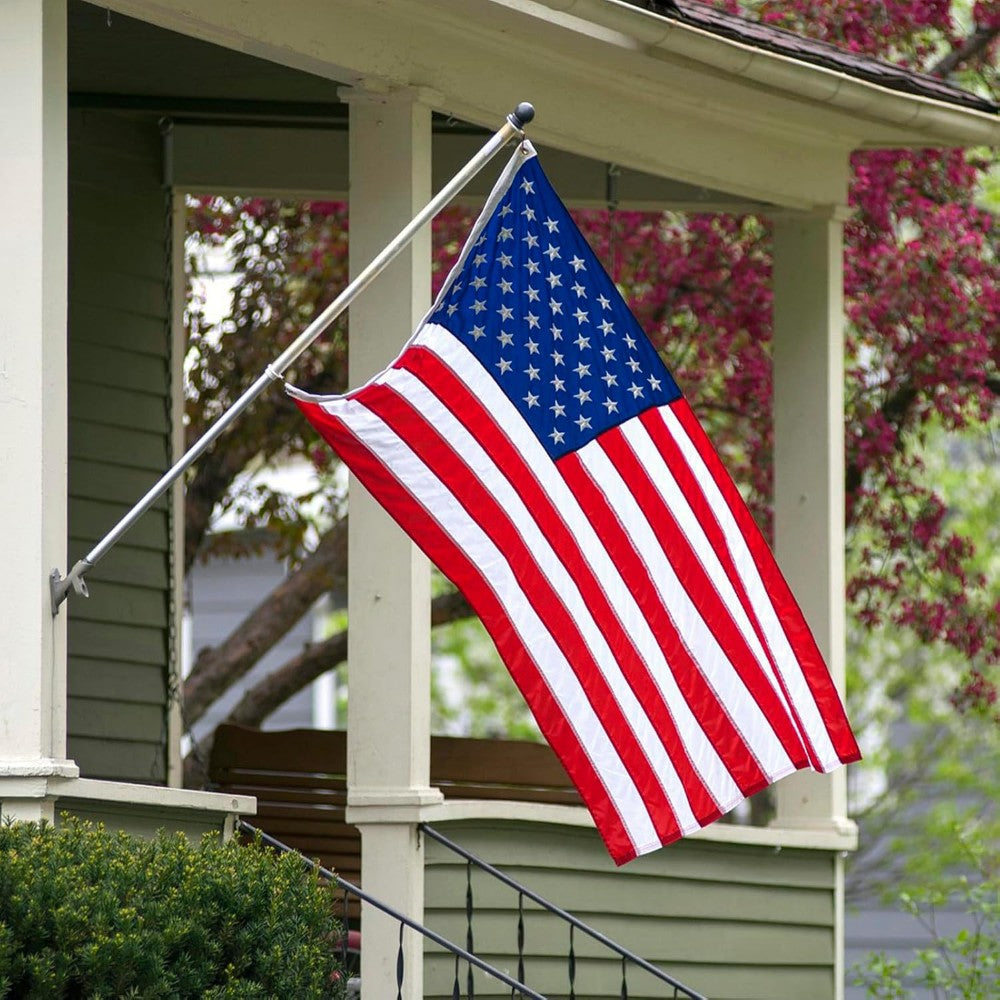 Patriotic Embroidered American Flag