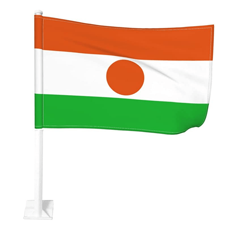 Niger Window Mounted Flag