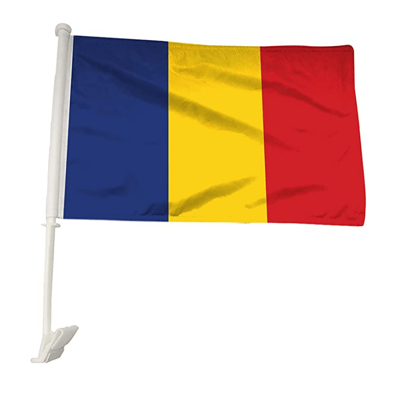 Chad Car Window Flag