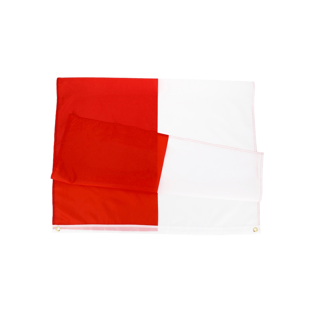 Monaco Flag Polyester Banner