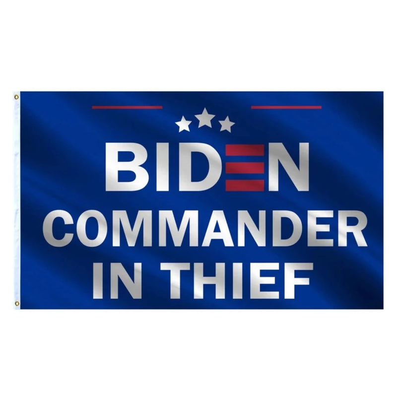 Joe Biden Commander Flag