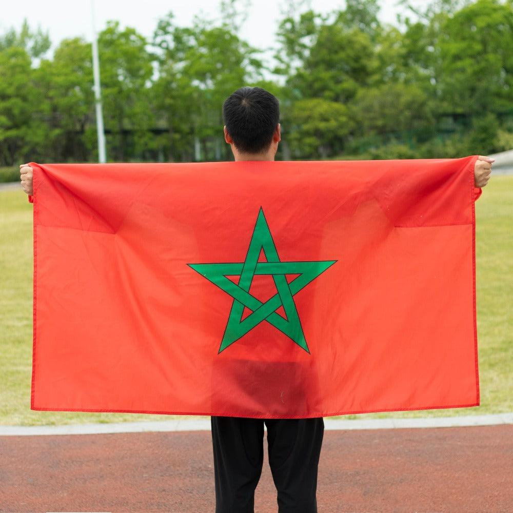 morocco palestine flag world cup