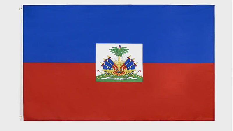 Haitian flag, National and Globe Flags, Polyester, Red Blue 90X150cm