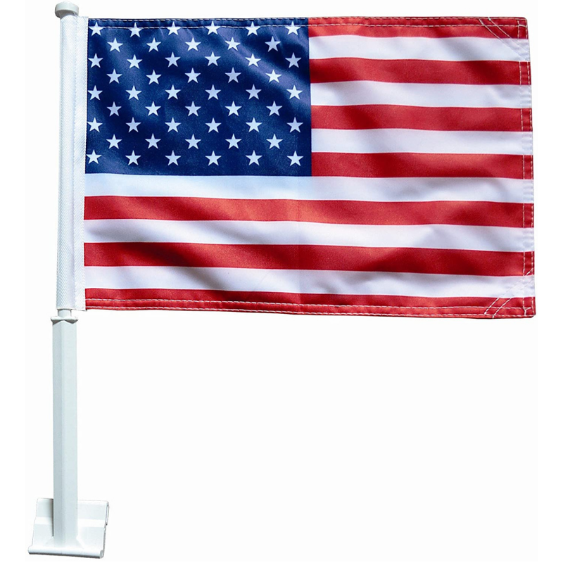 United States Car Window Mounted Flag