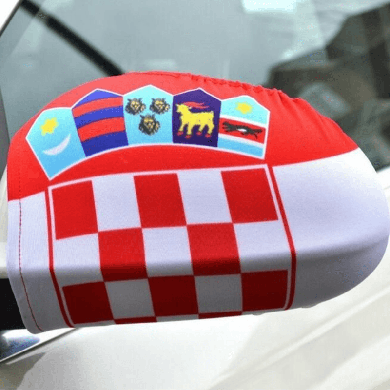 Croatia Car Side Flag