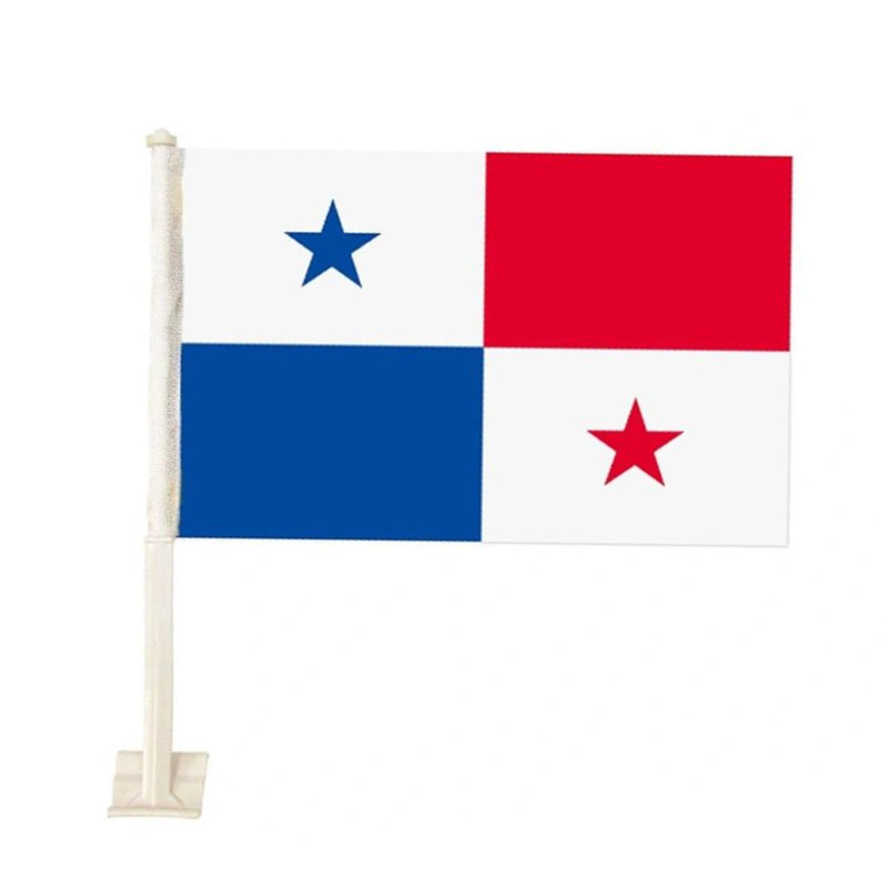 Panama Car Window Mounted Flag