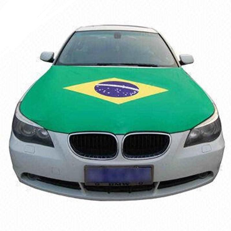 Brazil Car Hood Flag
