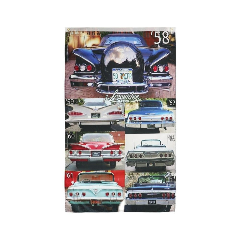 Australian 58-64 Chevy Cars Flag, Best Automobile Flags Indoor/ Outdoor Decoration, Fine Polyester 90X150 cm