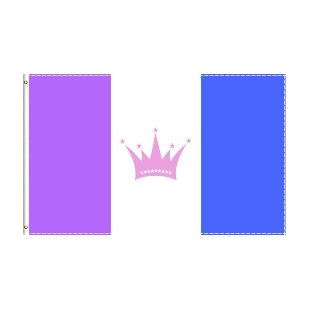 Queen Pride Parade Flag