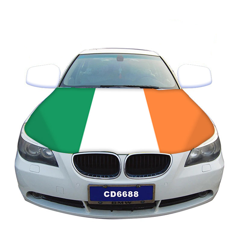 Ireland Flag Car Hood Cover Car