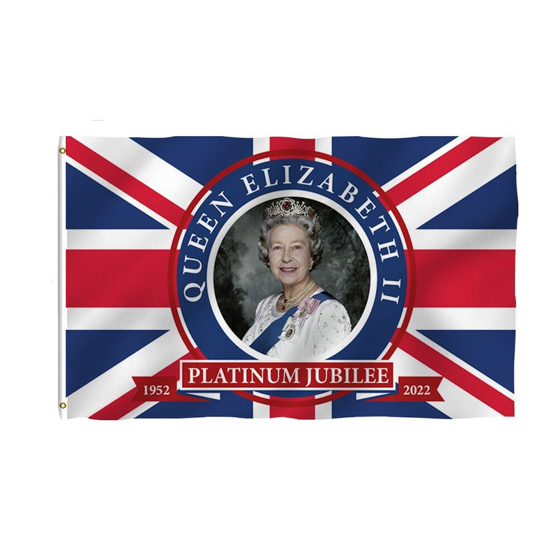 70th Anniversary Queen Elizabeth Flag