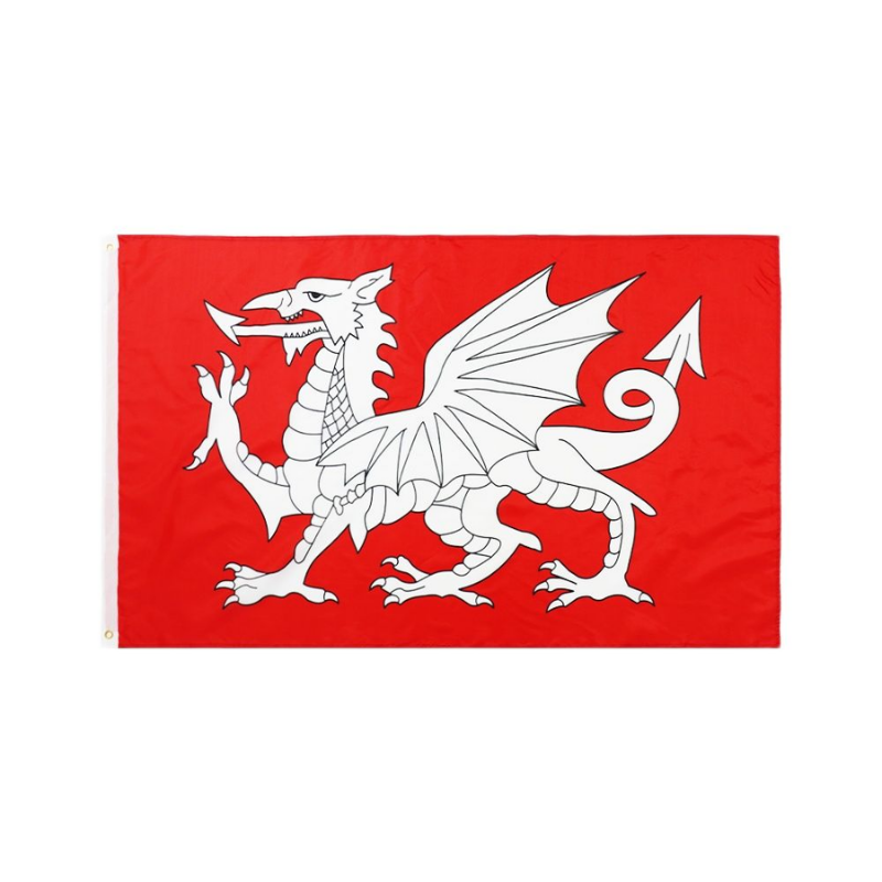 White Dragon of England Flag