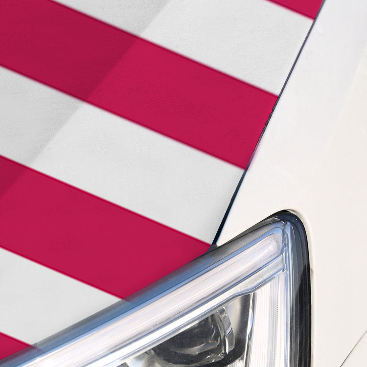 USA Flag Car Hood Cover