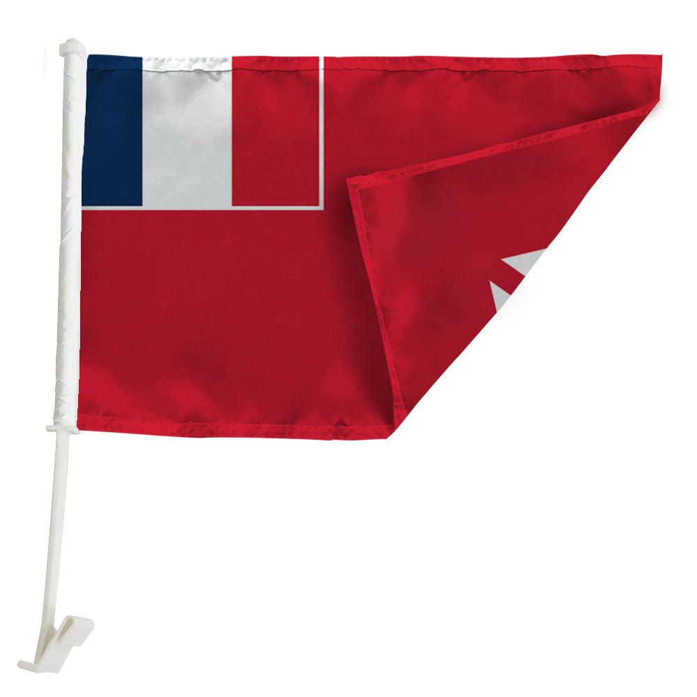 Wallis Futuna Car Flag