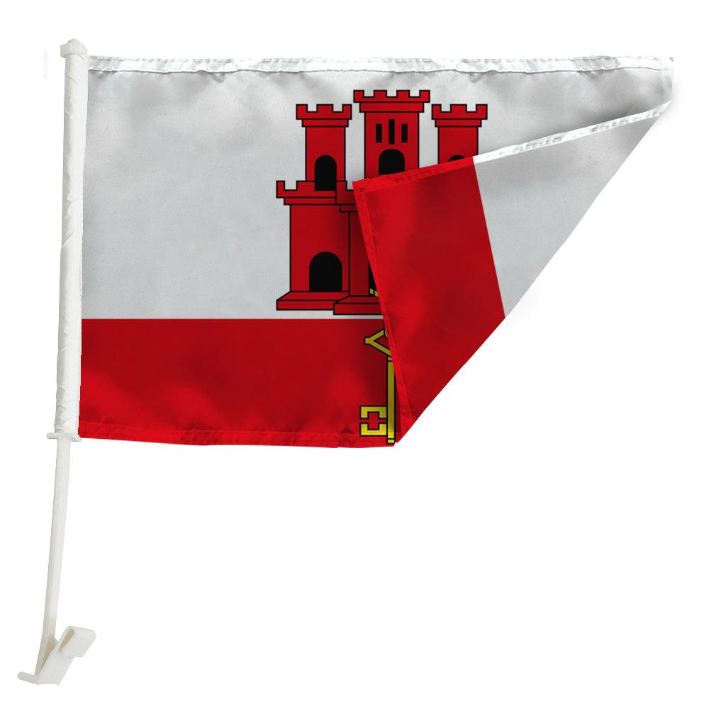 Gibraltar Car Window Flag