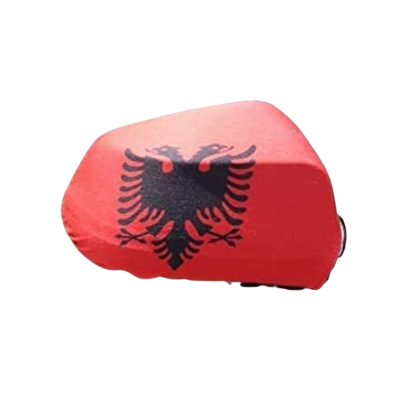 Albania Car Side Mirror Flag
