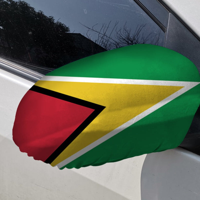 Guyana Car Side Mirror Flag