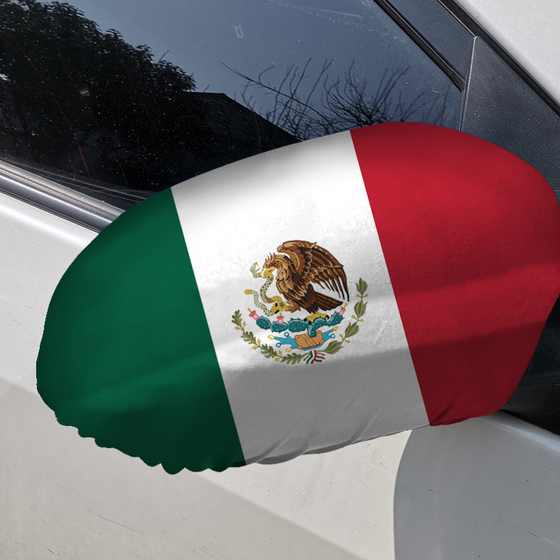 Mexico Car Side Mirror Flag