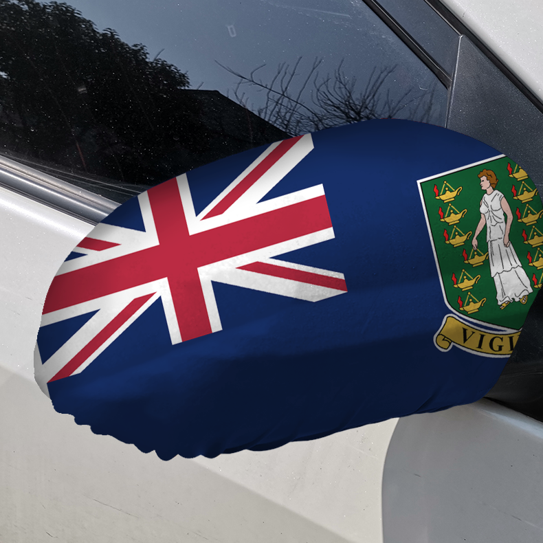 Virgin Islands, British Car Side Mirror Flag