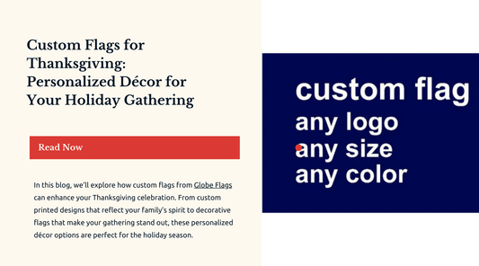 Custom Flags for Thanksgiving: Personalized Décor for Your Holiday Gathering