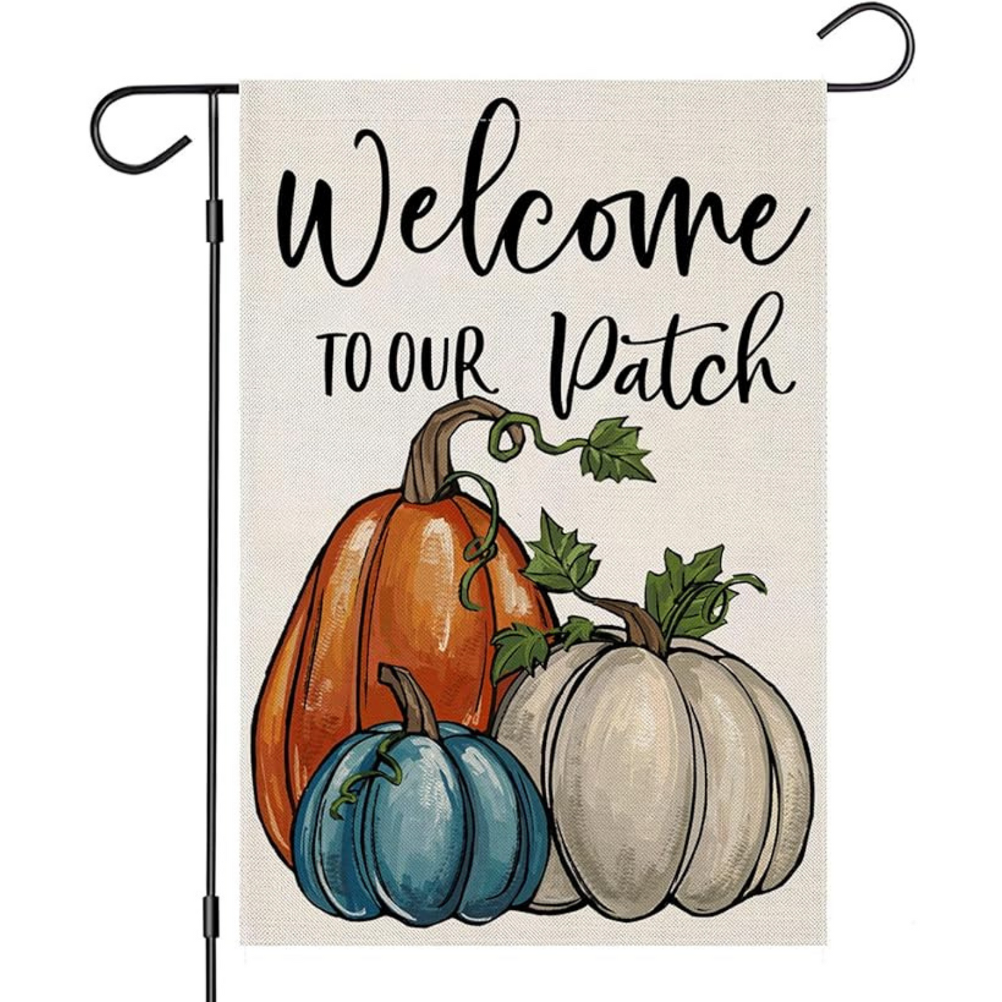 Decorative Fall Welcome Flag For Garden