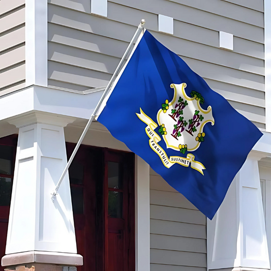 Connecticut State Flag For Outdoor Display