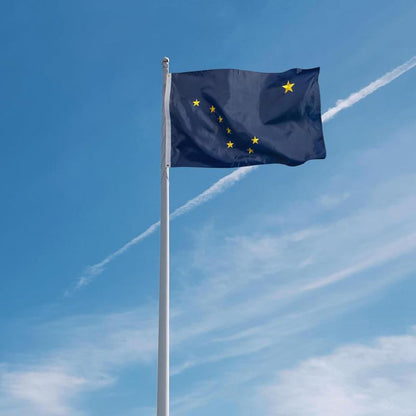 Alaska State Flag With Brass Grommets