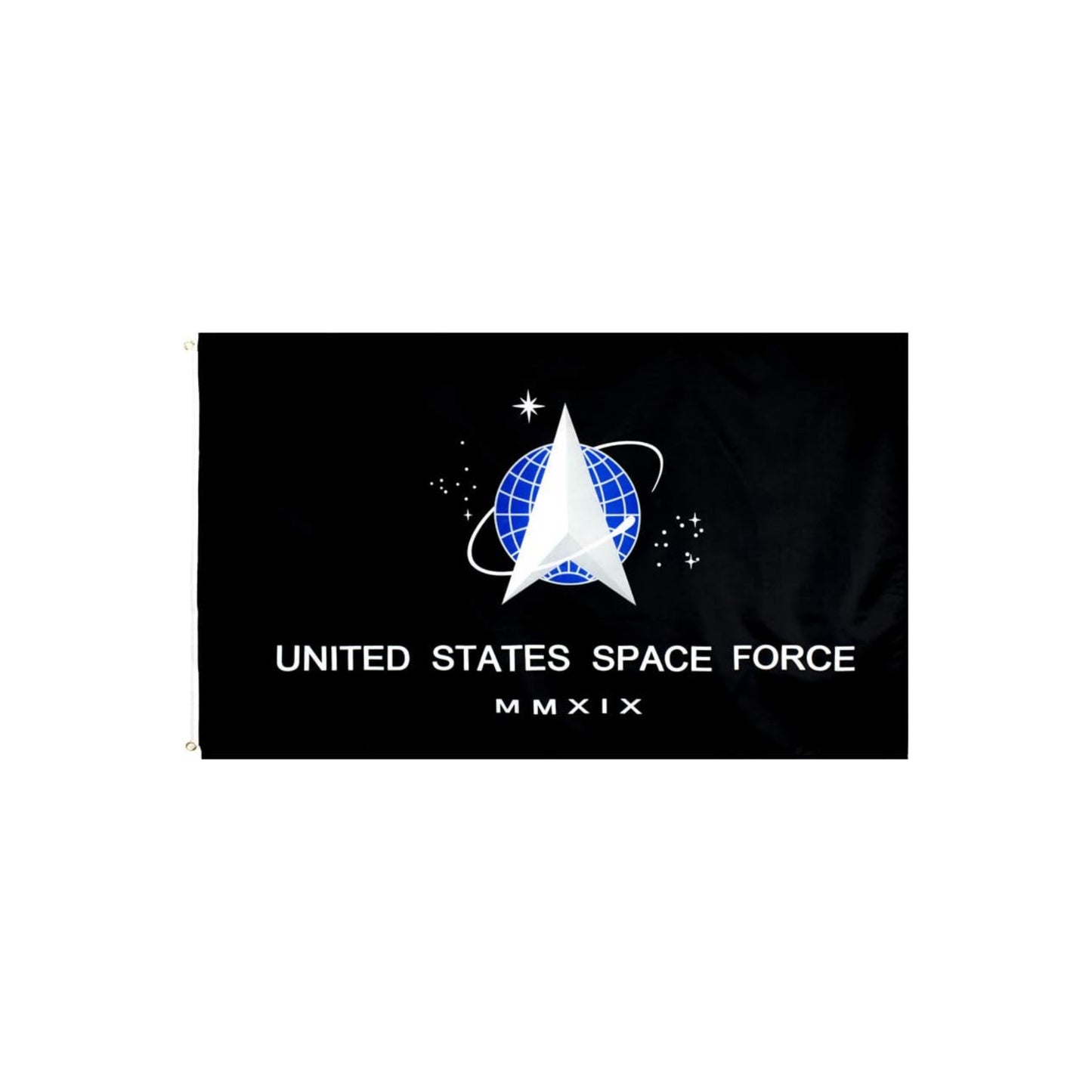 United States Space Force Flag With Solid Construction