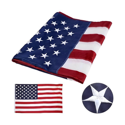 3X5 Outdoor Heavy Duty Embroidered Flag