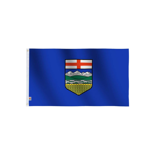 Alberta Provincial Flag For Outdoor And Indoor Display
