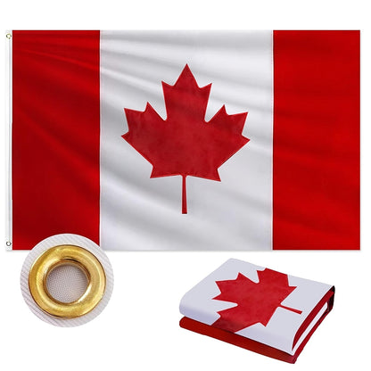 Canada Flag Outdoor Double Sided Heavy Duty Oxford Fabric