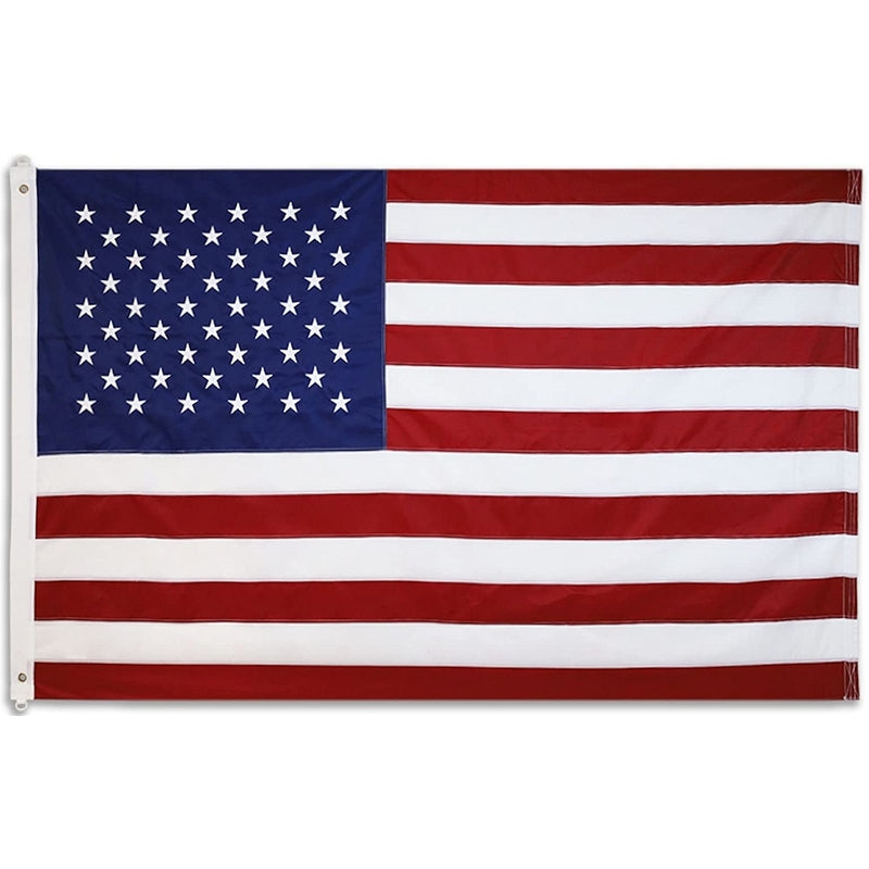 American Flag 3x5 FT Heavy Duty Nylon With Embroidered Stars