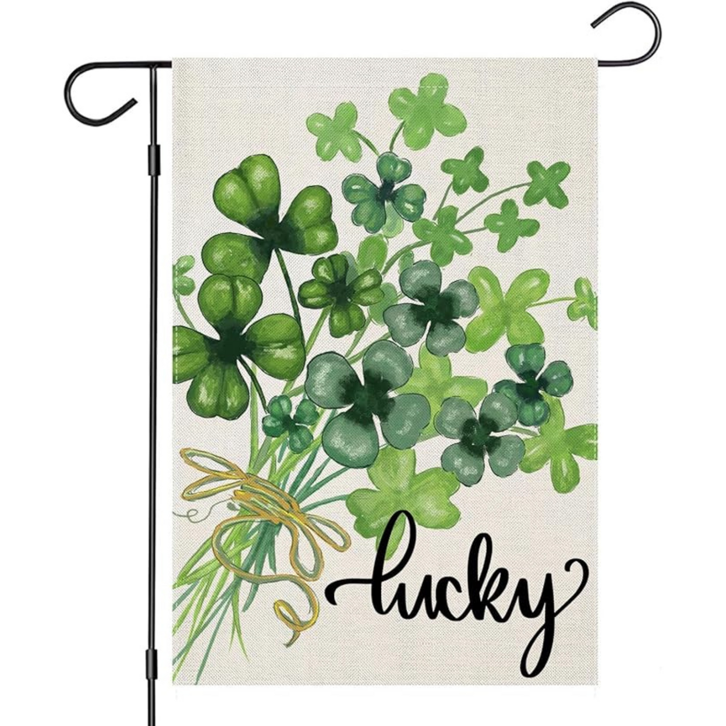 Welcome Shamrocks Garden Flags