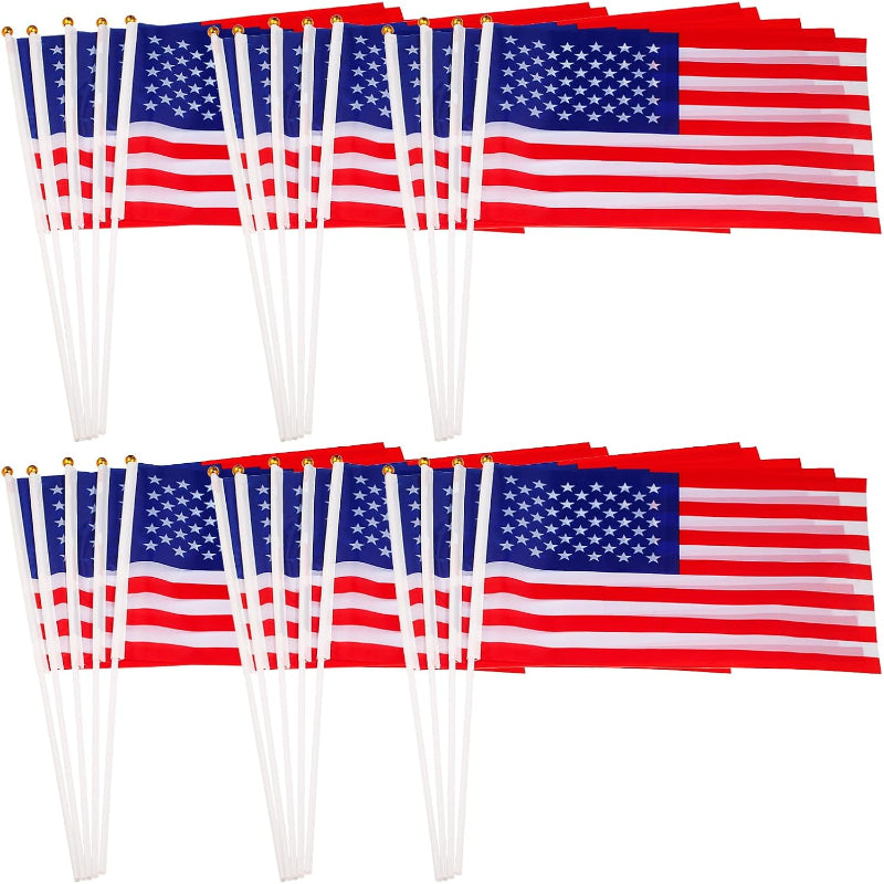 Mini Outdoor Flags With Stick Handles