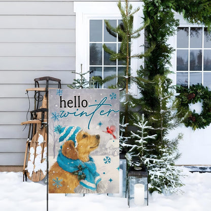 Christmas Themed Flag For Holiday Decoration