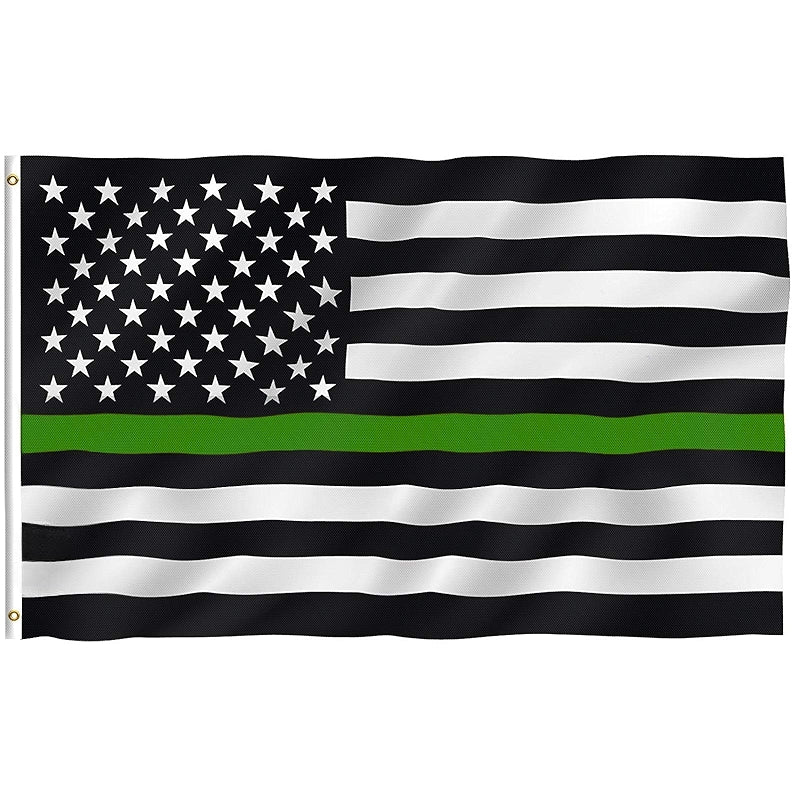 Tribute American Thin Line Flag