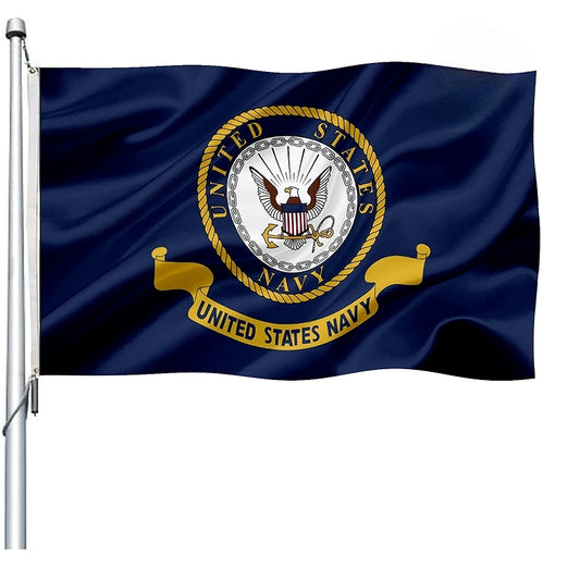 Durable Outdoor Flag With Double Sided Emblem