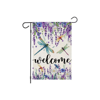 Welcome Garden Flag For Outdoor Decoration