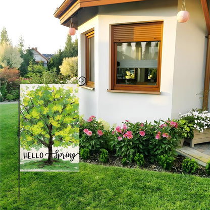 Spring Welcoming Sign Board For Decor