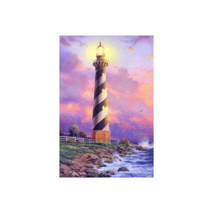 Decorative Lighthouse Printed Flag For Home And Garden