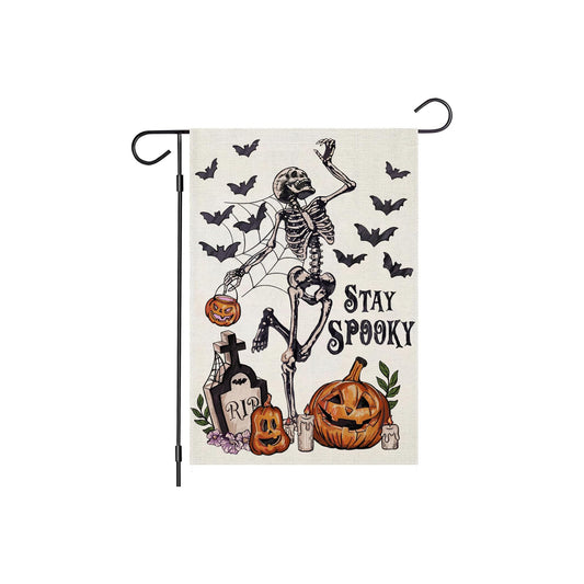 Halloween Garden Flags For Outside Decoration