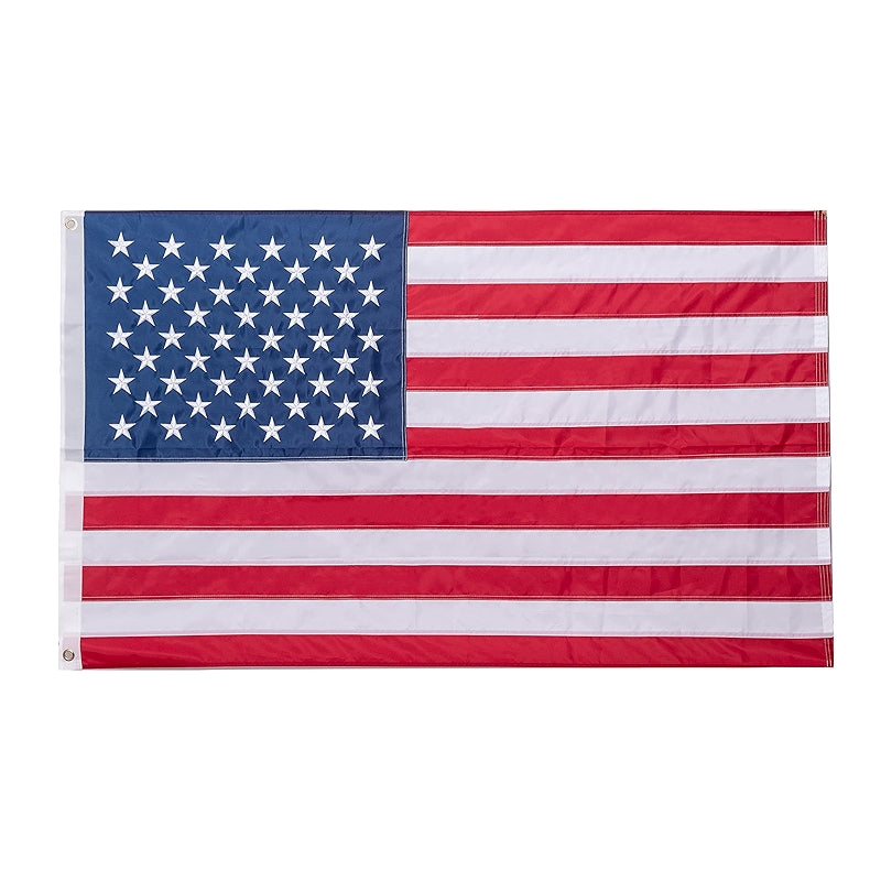 3X5 Outdoor Heavy Duty Embroidered Flag