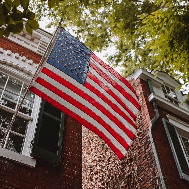 American Flag 3x5 FT Heavy Duty Nylon With Embroidered Stars