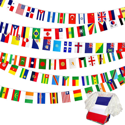 224 Pc Of Mini International Countries Flag