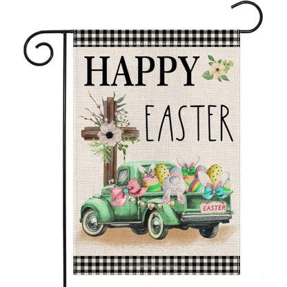 Narcissus Flowers Printed Easter Garden Flag