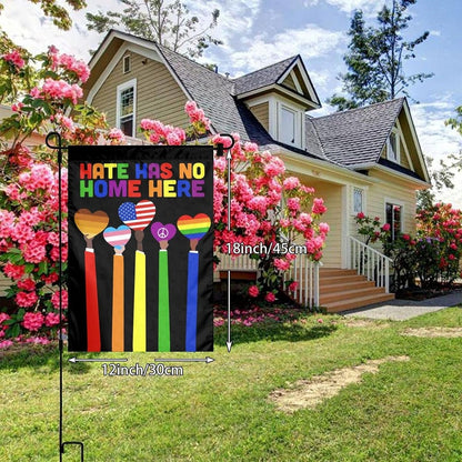 Rainbow Pride Garden Flag