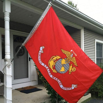 US Marine Corps Emblem Flag