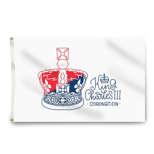 King Charles III Coronation Flag