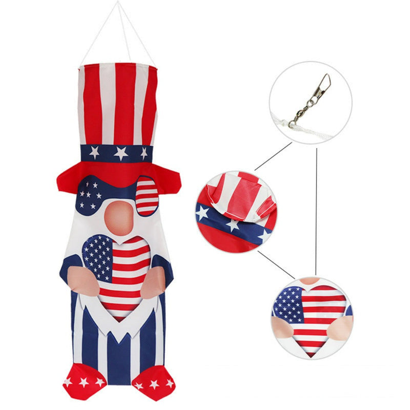 3D Eagle Wind-Turning Kite Flag American Flag Country Flag